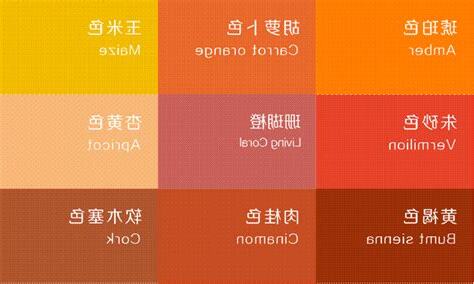 橙色 代表